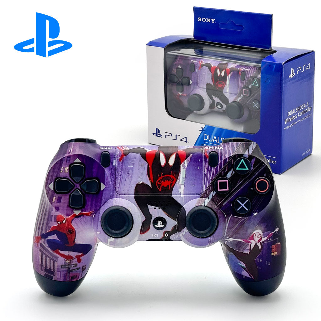 SONY DualShock Manette PS4 Sans Fil, Batterie Rechargeable (High Copy) – Edition Street Fighter,Inter Miami,Spider et FC25