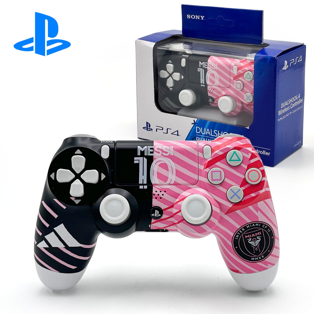 SONY DualShock Manette PS4 Sans Fil, Batterie Rechargeable (High Copy) – Edition Street Fighter,Inter Miami,Spider et FC25