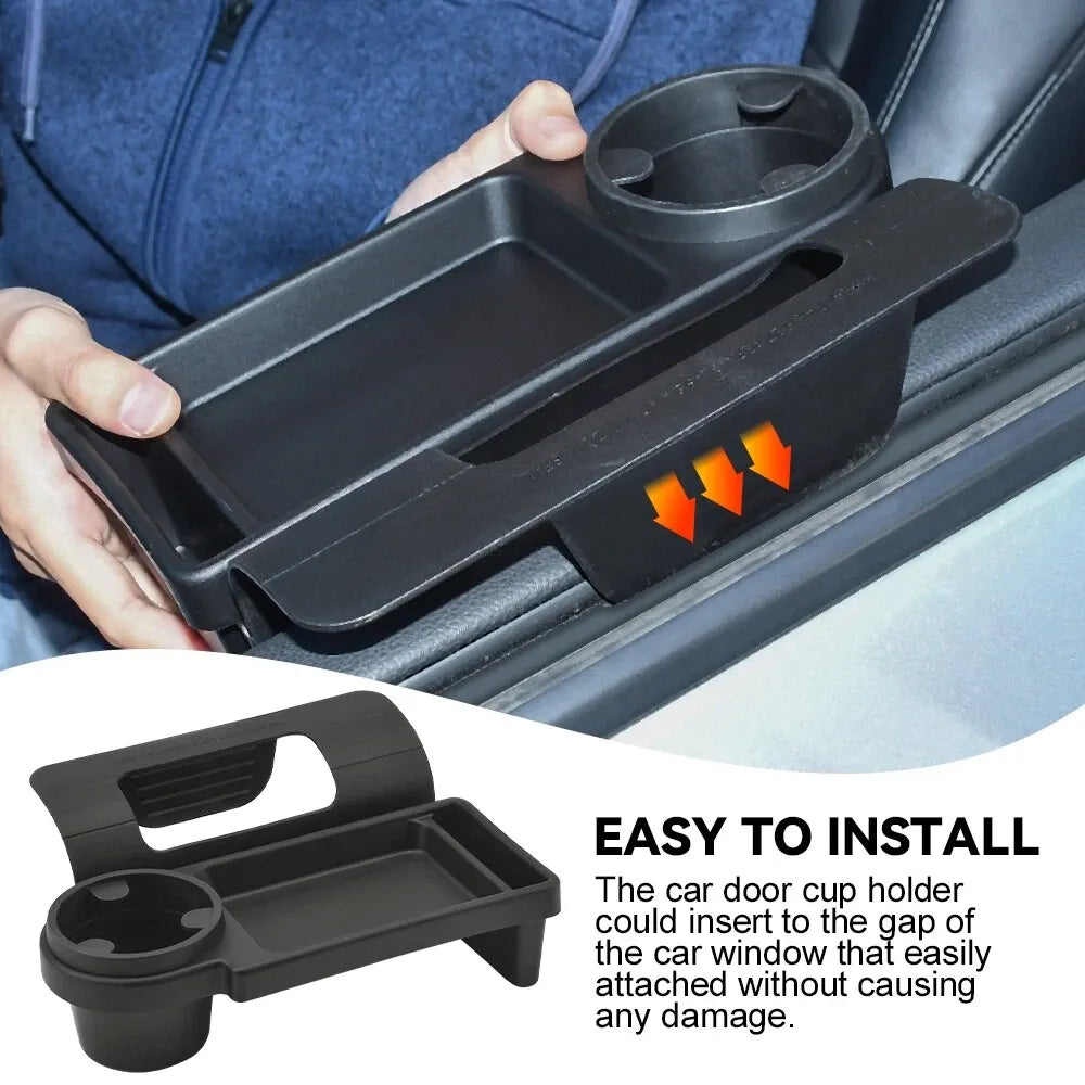 Porte-gobelet boisson, avec Support de téléphone, Étagère de rangement - حامل أكواب للمشروبات مع حامل للهاتف