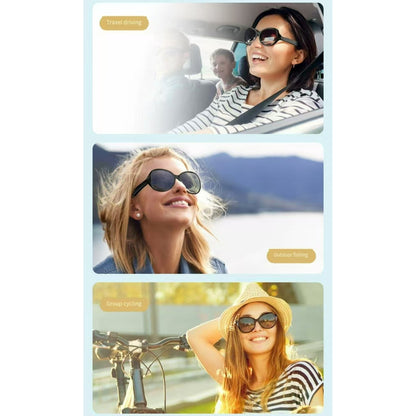 Lunettes de soleil intelligentes ecouteurs sans fil Bluetooth, appels mains libres - نظارات شمسية ذكيةو سماعات رأس لاسلكية بتقنية البلوتوث