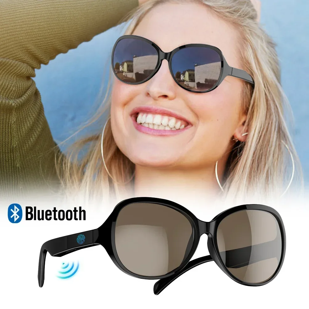 Lunettes de soleil intelligentes ecouteurs sans fil Bluetooth, appels mains libres - نظارات شمسية ذكيةو سماعات رأس لاسلكية بتقنية البلوتوث تنزوت