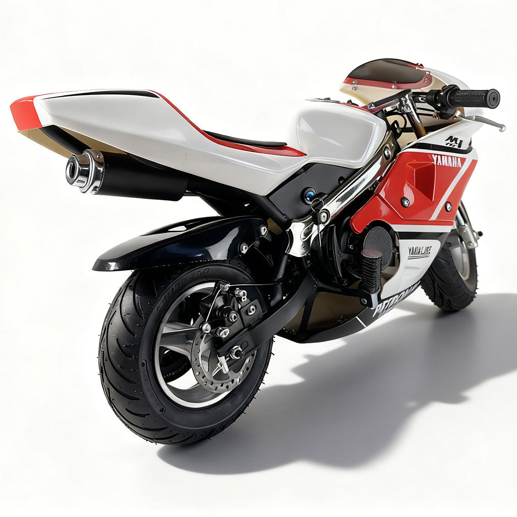Mini Moto GP pour Enfants Moteur 49cc Démarrage à Tirette - دراجة نارية محرك بنزين