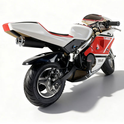 Mini Moto GP pour Enfants Moteur 49cc Démarrage à Tirette - دراجة نارية محرك بنزين