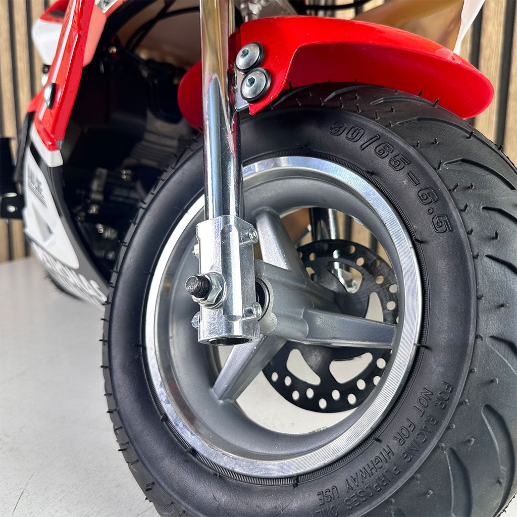 Mini Moto GP pour Enfants Moteur 49cc Démarrage à Tirette - دراجة نارية محرك بنزين