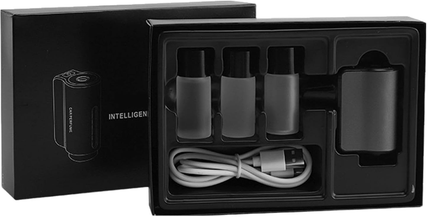 Diffuseur d'huile intelligent à clip sortie de climatisation avec 3 recharge - طقم معطر سيارة