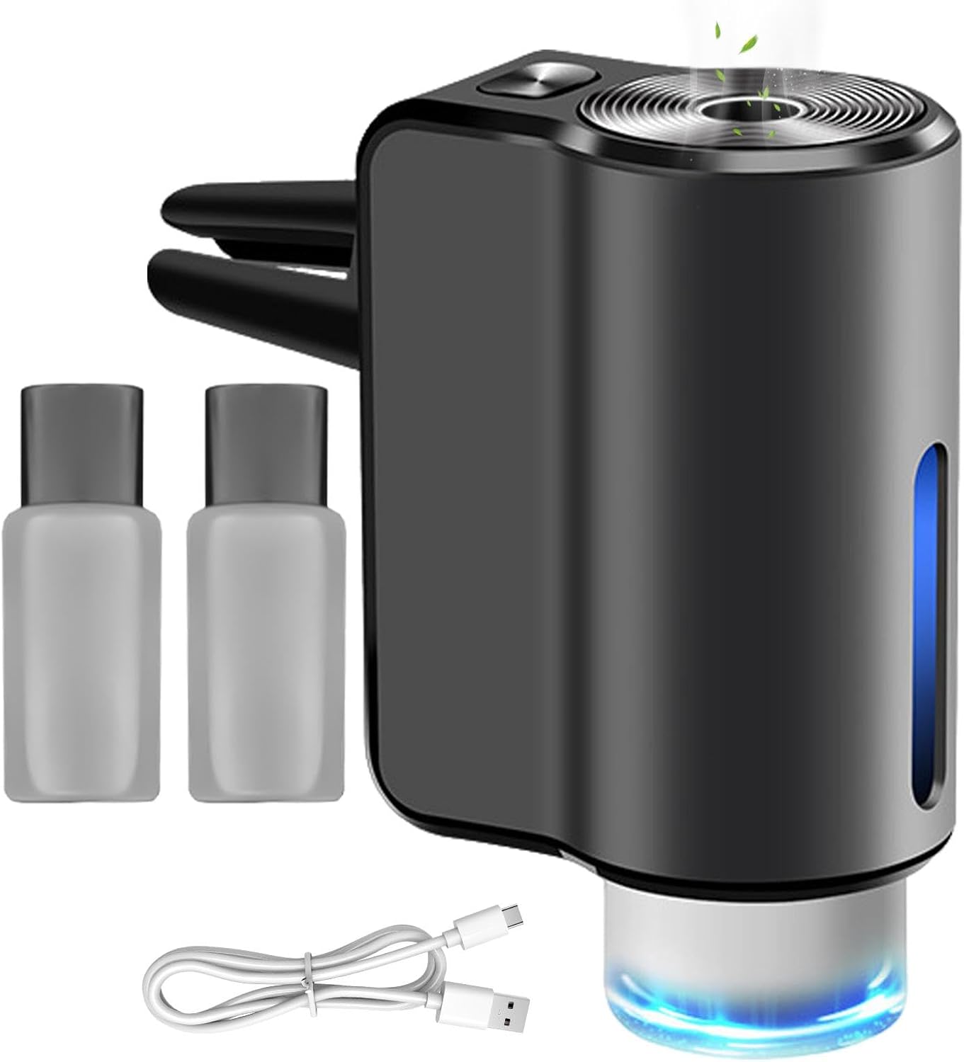 Diffuseur d'huile intelligent à clip sortie de climatisation avec 3 recharge - طقم معطر سيارة