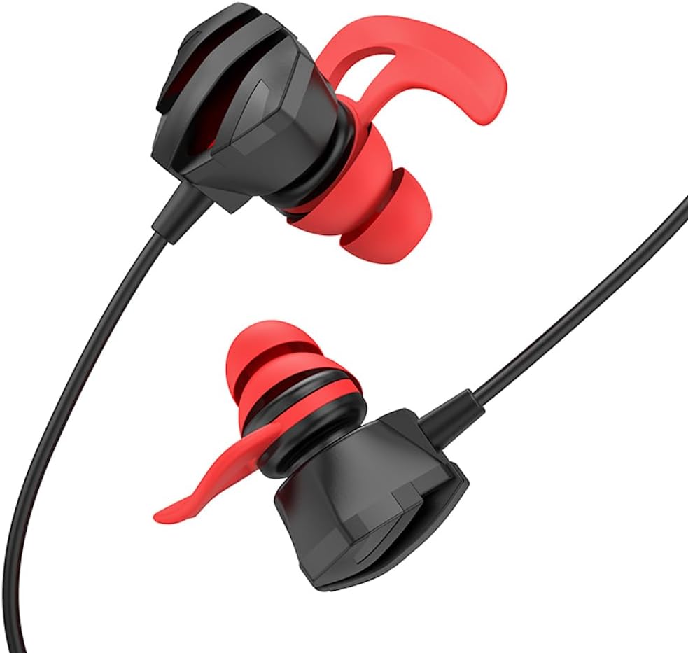 Écouteurs de jeu filaire intra-auriculaire avec microphone E-Sport Hoco M105 - سماعات ألعاب إحترافية مع ميكروفون