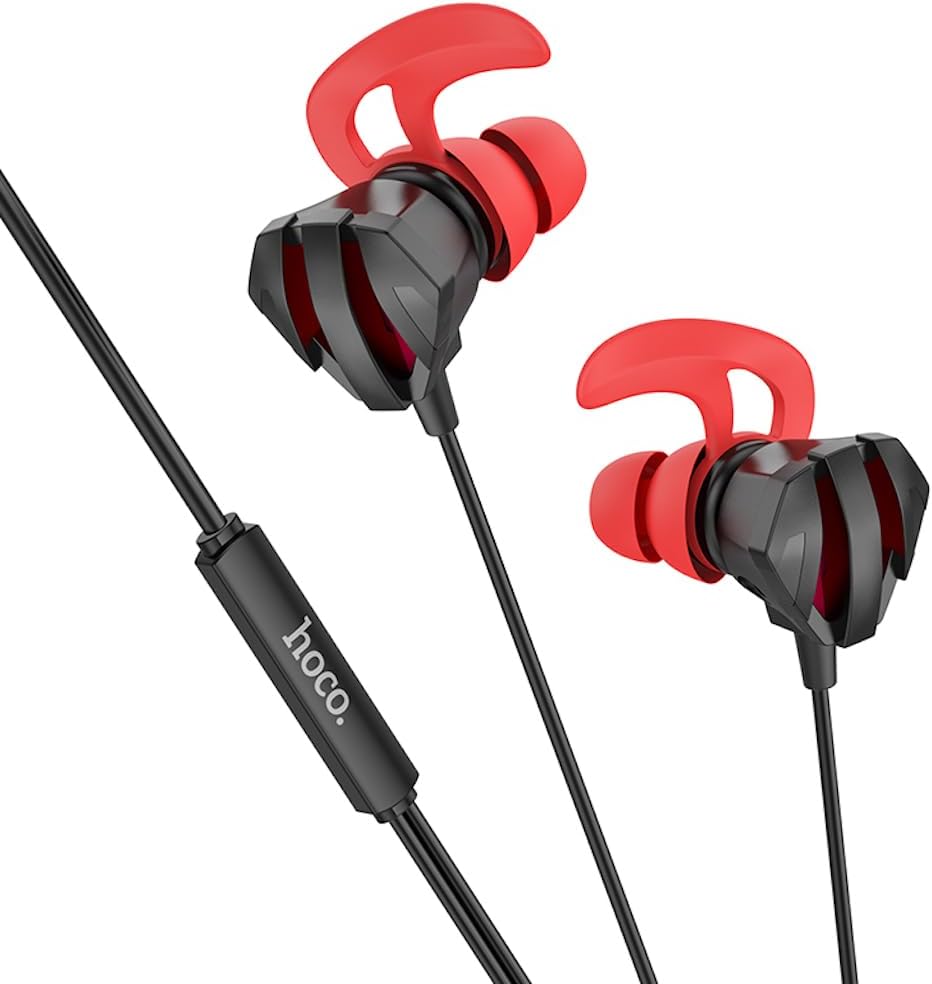 Écouteurs de jeu filaire intra-auriculaire avec microphone E-Sport Hoco M105 - سماعات ألعاب إحترافية مع ميكروفون