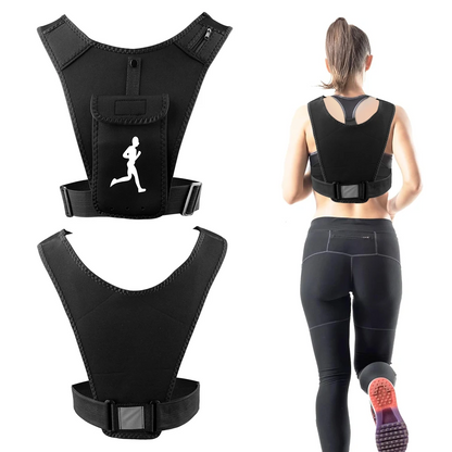 Gilet Support de téléphone pour sports unisex - سترة رياضية لحمل الهاتف للجنسين