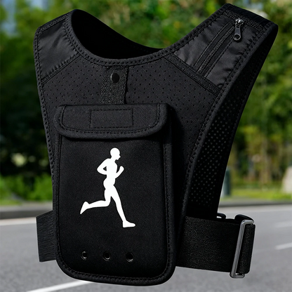 Gilet Support de téléphone pour sports unisex - سترة رياضية لحمل الهاتف للجنسين
