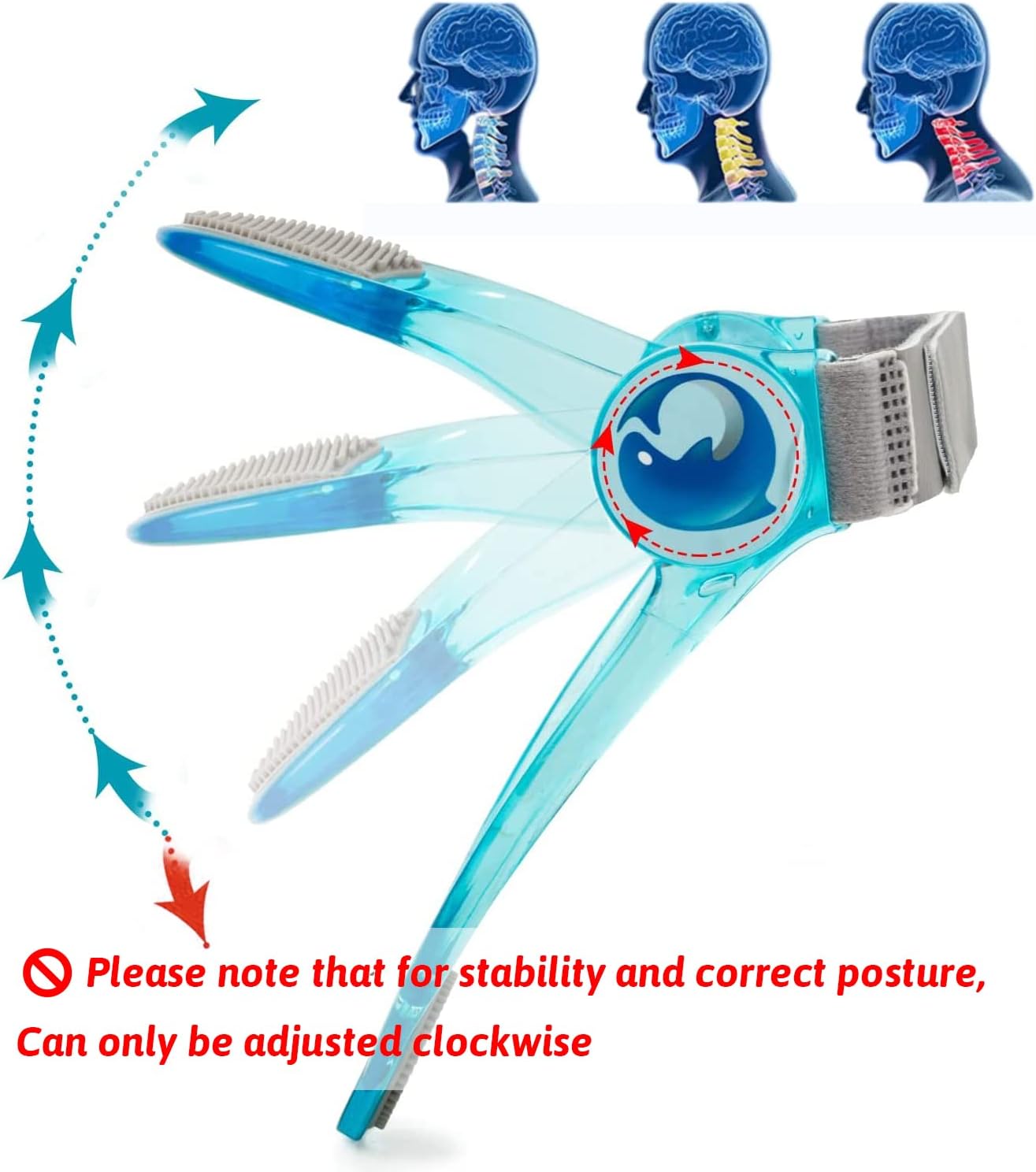 Orthèse cervicale et stabilisateur de cou ajustable pour enfants et adultes - دعامة عنق للكبار والصغار