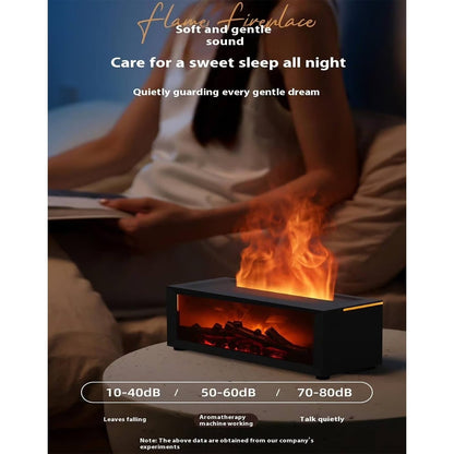 Humidificateur Effet Flamme 7 Couleurs - مرطب الهواء بتأثير اللهب الواقعي