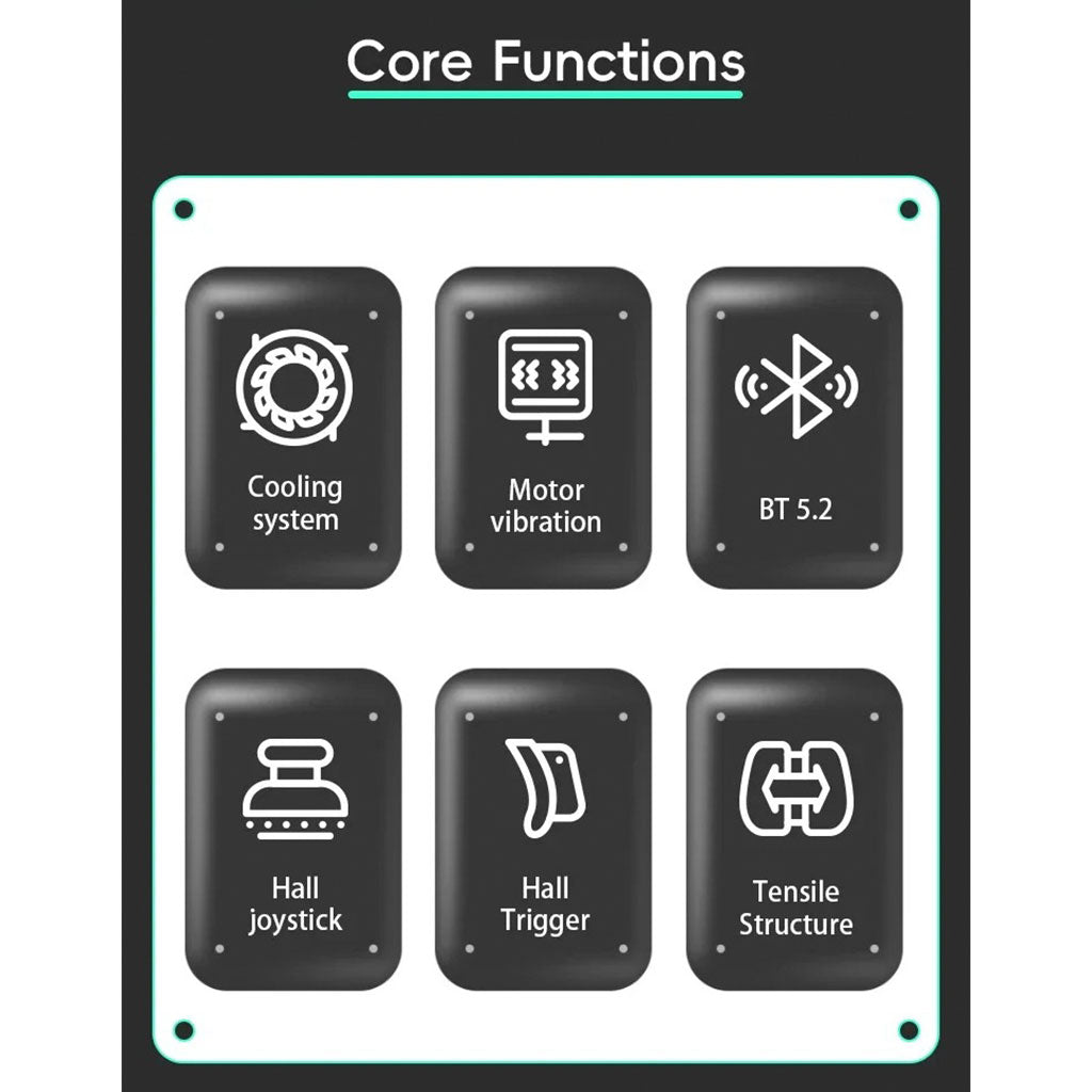 Manette pour smartphone DATA FROG X3 Bluetooth avec Ventilateur de Refroidissement - وحدة تحكم مع مبرد مدمج
