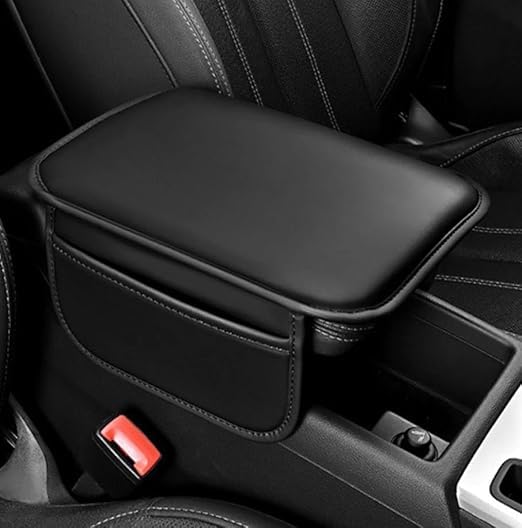 Coussin d'Accoudoir de Voiture avec Poches de Rangement - وسادة مسند ذراع السيارة المريحة مع جيوب تخزين