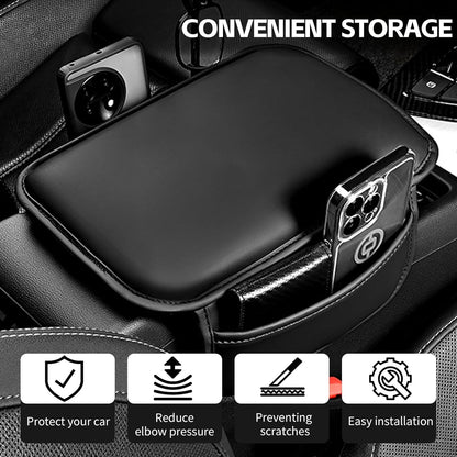 Coussin d'Accoudoir de Voiture avec Poches de Rangement - وسادة مسند ذراع السيارة المريحة مع جيوب تخزين