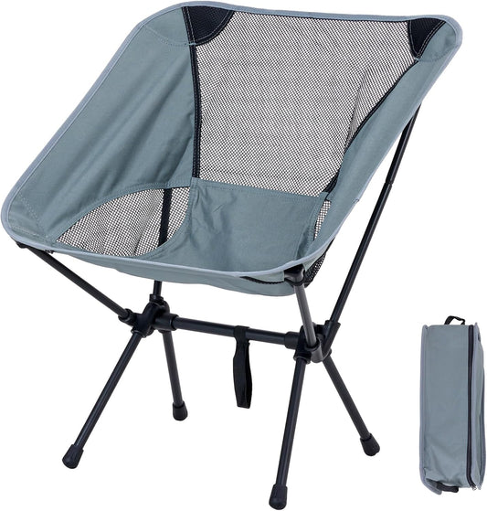 Chaise de Camping Pliante Ultra-Légère avec Pochette - كرسي التخييم المحمول فائق الخفة تنزوت