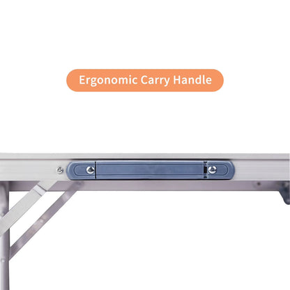 Table de Camping en Aluminium à Hauteur Réglable - طاولة تخييم ألمنيوم قابلة لتعديل الارتفاع