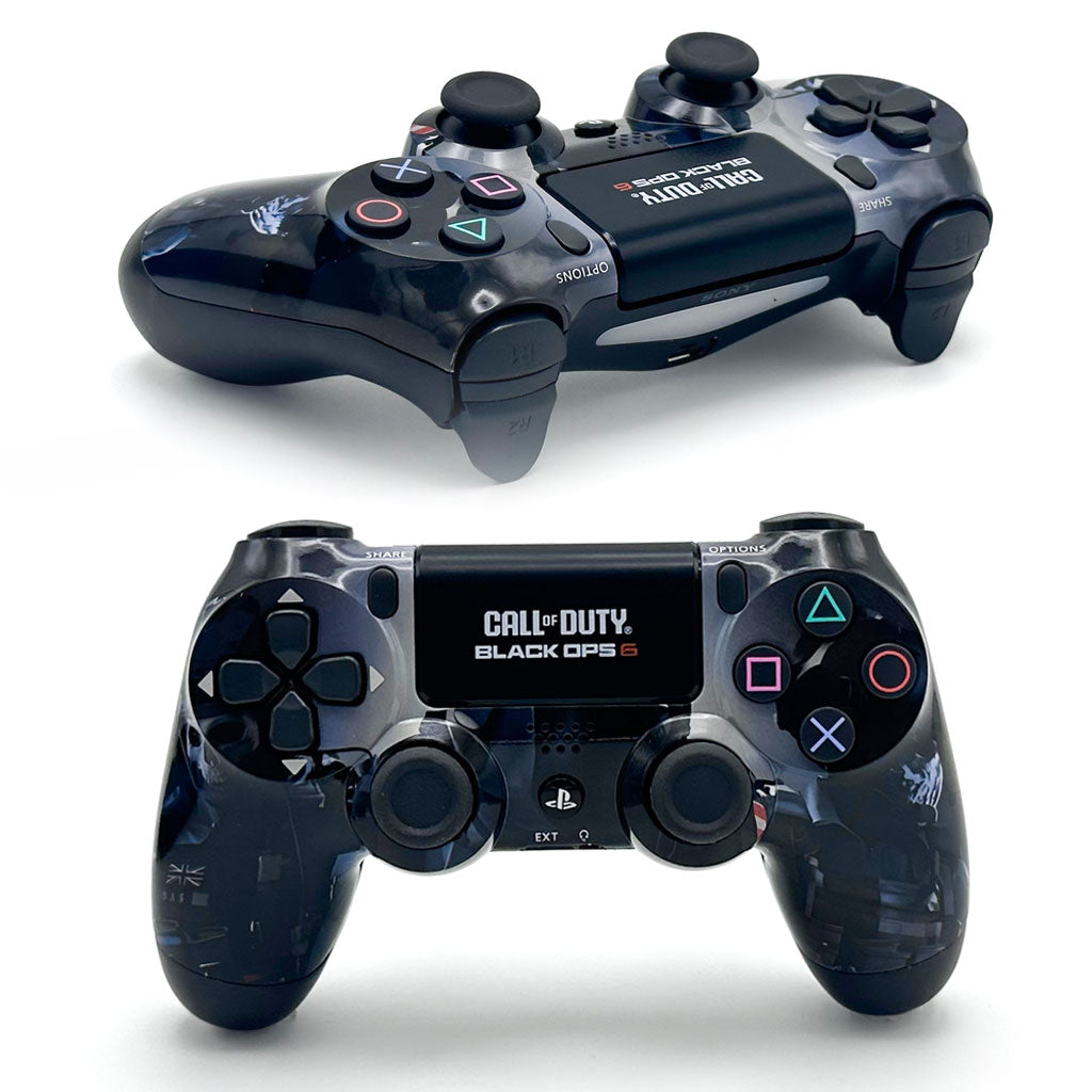 SONY DualShock Manette PS4 Sans Fil, Batterie Rechargeable (High Copy) – Edition Captain America,Street Fighter,Ragnarok, Ghost Runner et  COD BO6
