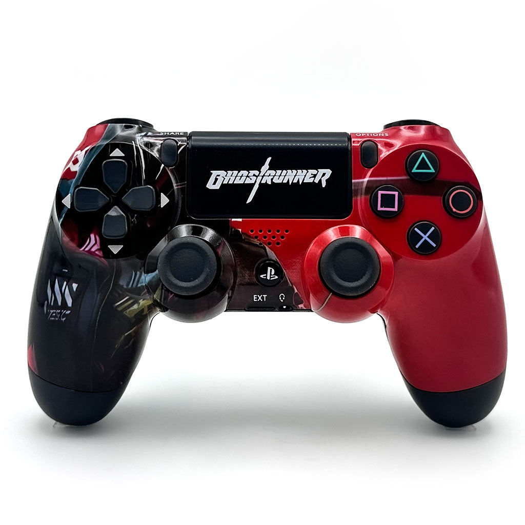 SONY DualShock Manette PS4 Sans Fil, Batterie Rechargeable (High Copy) – Edition Captain America,Street Fighter,Ragnarok, Ghost Runner et  COD BO6