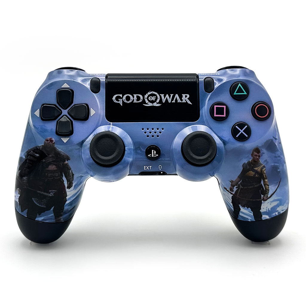 SONY DualShock Manette PS4 Sans Fil, Batterie Rechargeable (High Copy) – Edition Captain America,Street Fighter,Ragnarok, Ghost Runner et  COD BO6
