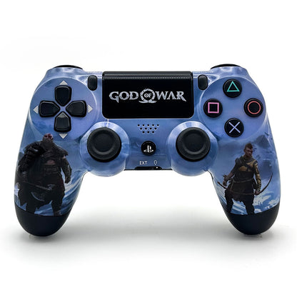 SONY DualShock Manette PS4 Sans Fil, Batterie Rechargeable (High Copy) – Edition Captain America,Street Fighter,Ragnarok, Ghost Runner et  COD BO6