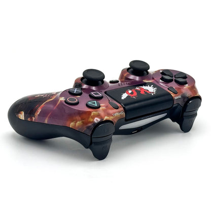 SONY DualShock Manette PS4 Sans Fil, Batterie Rechargeable (High Copy) – Edition Captain America,Street Fighter,Ragnarok, Ghost Runner et  COD BO6