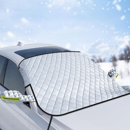 Couverture de Pare-brise Magnetique pour Voiture Toute Saison - غطاء الزجاج الأمامي للسيارة متعدد الفصول