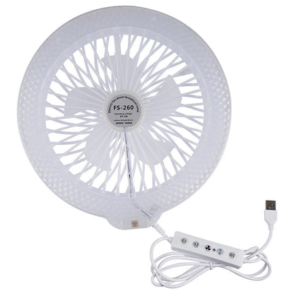 Anneau Lumineux LED RGB et Ventilateur avec Support Flexible - مصباح حلقة للتصوير الاحترافي مع مروحة