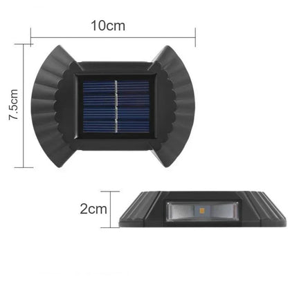 Appliques Murales Solaires Up & Down (Pack de 4Pcs) - طقم مصابيح حائط شمسية ذكية (4 قطع)