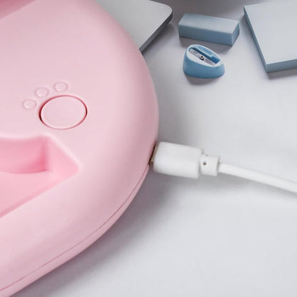 Ventilateur Pliable Rechargeable avec Support Téléphone - مروحة مكتب ويد قابلة للطي مع حامل هاتف