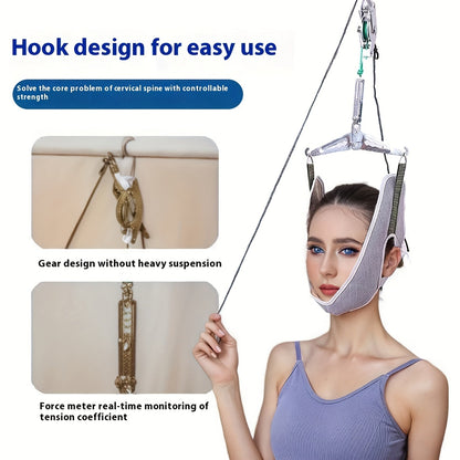 Cervical Traction Frame - موسع عنق قابل للتعديل مع خطاف بارتفاع قابل للتحكم