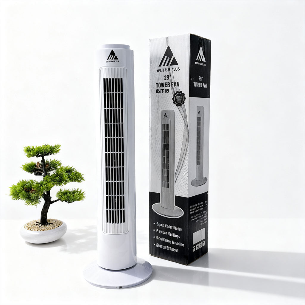Arthur Plus 29" Tower Fan USTF-09 - مروحة برج آرثر بلس 29 بوصة فائقة الهدوء