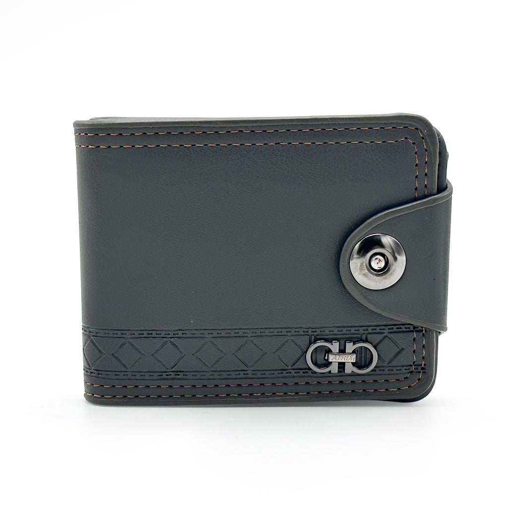 Portefeille Jeep Atrix V4 pour Homme Multi-Poches en Simili Cuire - محفظة نقود وبطاقات
