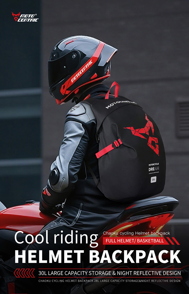 Sac à Dos MOTOCENTRIC pour Casque de Moto - حقيبة ظهر المخصصة لخوذة الدراجة النارية