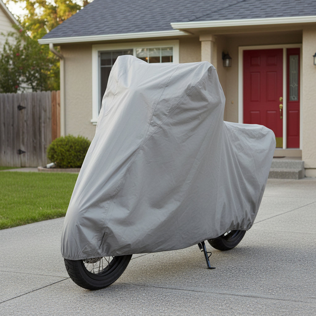 Housse de Moto Ultra Légère Motif Yamaha Taille Extensible - غطاء دراجة نارية احترافي قابل للتمدد