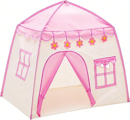 Tente de Jeu pour Enfants en Tissu Oxford Flower Castle - خيمة لعب الأطفال القماشية الواسعة