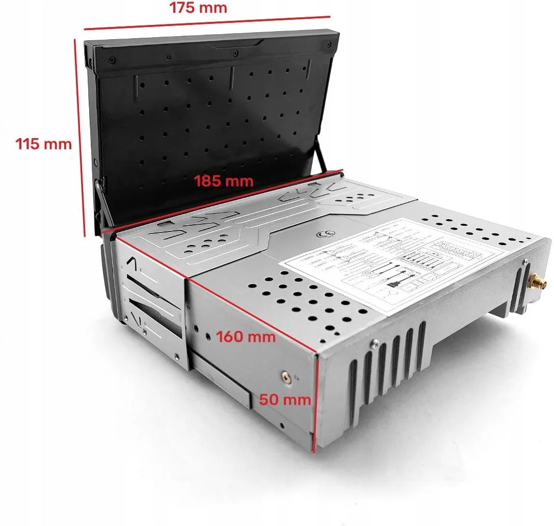 DVD Lecteur MP5 de Contrôle Central Rétractable pour Voiture - مشغل راديو قابل للفتح