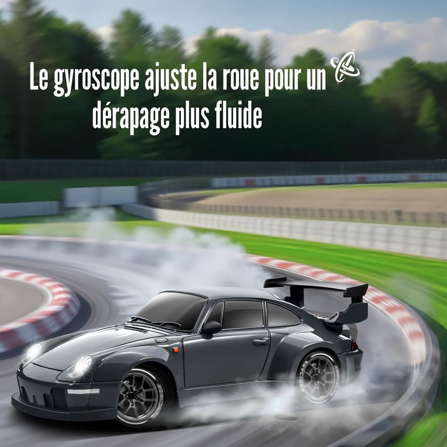 Voiture de Course RC Drift Haute Performance avec Télécommande - سيارة سباق ودرِفت احترافية بجهاز تحكم عن بعد