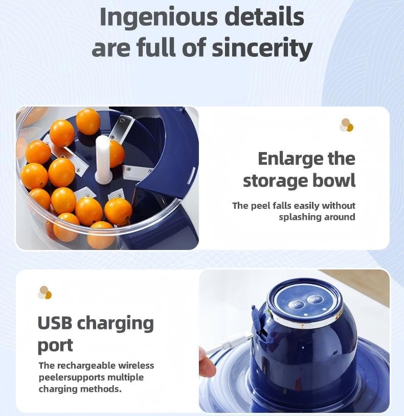 Éplucheur Électrique Innovant pour Fruits et Légumes - مقشرة الفواكه والخضروات
