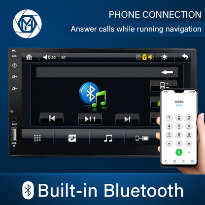Autoradio MP5 G-555 avec CarPlay et Android Auto - مشغل راديو وسائط السيارة
