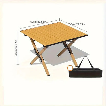Table de Pique-Nique Pliable en Alliage d'Aluminium 60cm - طاولة التخييم والنزهات الاحترافية القابلة للطي
