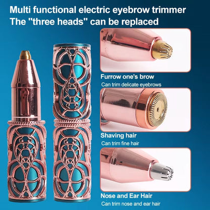 Épilateur Facial et Sourcils Rechargeable 3-en-1 - جهاز إزالة شعر الوجه والحواجب الاحترافي