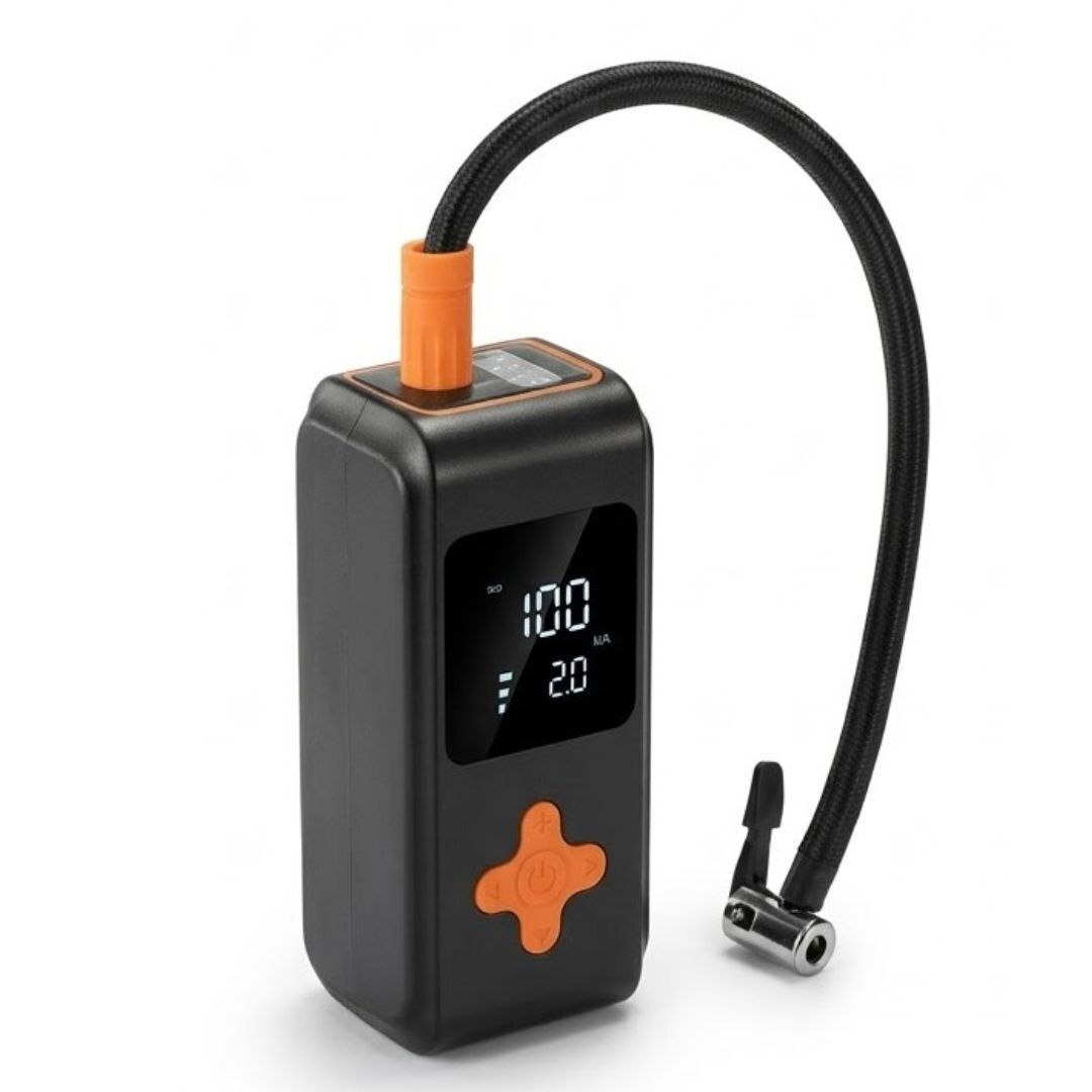 Gonfleur de pneus portable sans fil arrêt automatique MK-330 - جهاز ضغط العجلات محمول