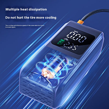Gonfleur de pneus portable sans fil arrêt automatique MK-330 - جهاز ضغط العجلات محمول