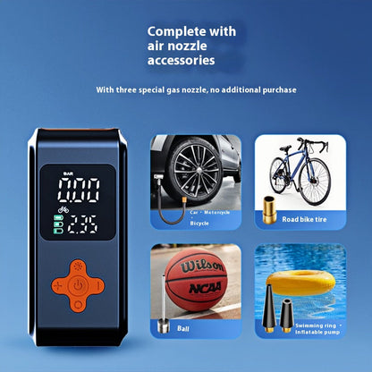 Gonfleur de pneus portable sans fil arrêt automatique MK-330 - جهاز ضغط العجلات محمول