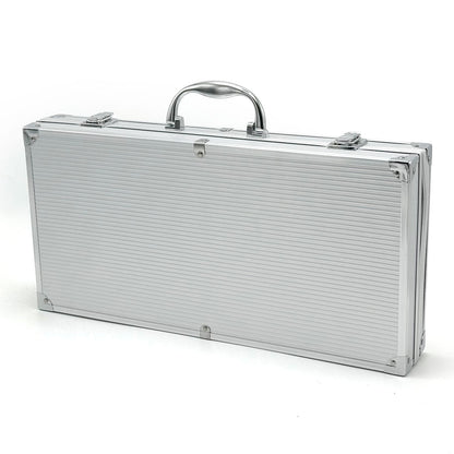 Coffret de Couteaux Professionnel avec Valise en Aluminium 9Pcs - طقم سكاكين الجزارة في حقيبة ألمنيوم صلبة