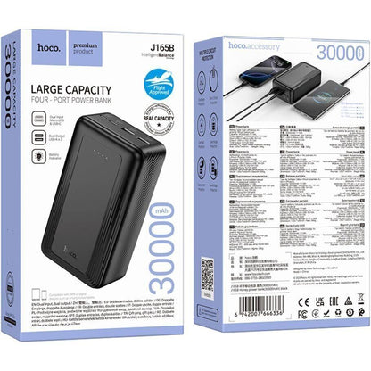 Power Bank Hoco J165B 10W (30,000mAh) - باور بانك بسعة 30,000 مللي أمبير
