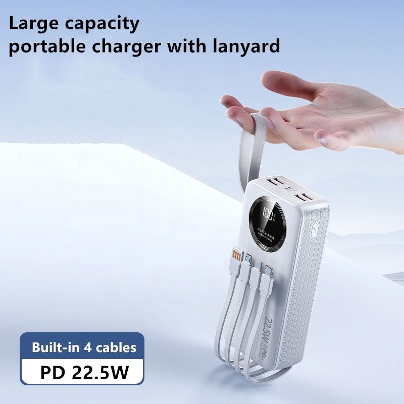 Power Bank Hoco J-005 Premium 40000mAh - باور بانك حجم كبير بسعة 40,000 مللي أمبير