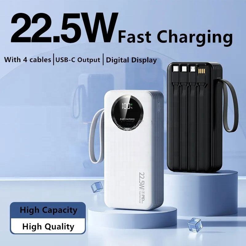 Power Bank Hoco J-005 Premium 40000mAh - باور بانك حجم كبير بسعة 40,000 مللي أمبير