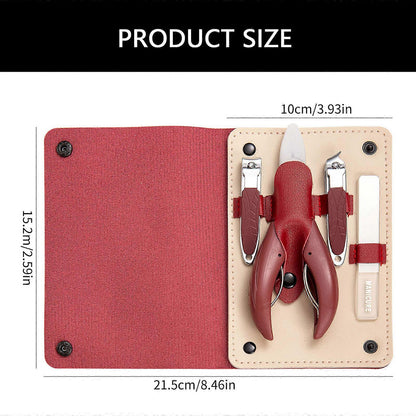 Kit de Manucure et Pédicure Professionnel (4 Pièces) - طقم العناية بالأظافر والمانيكير المكون من 4 قطع